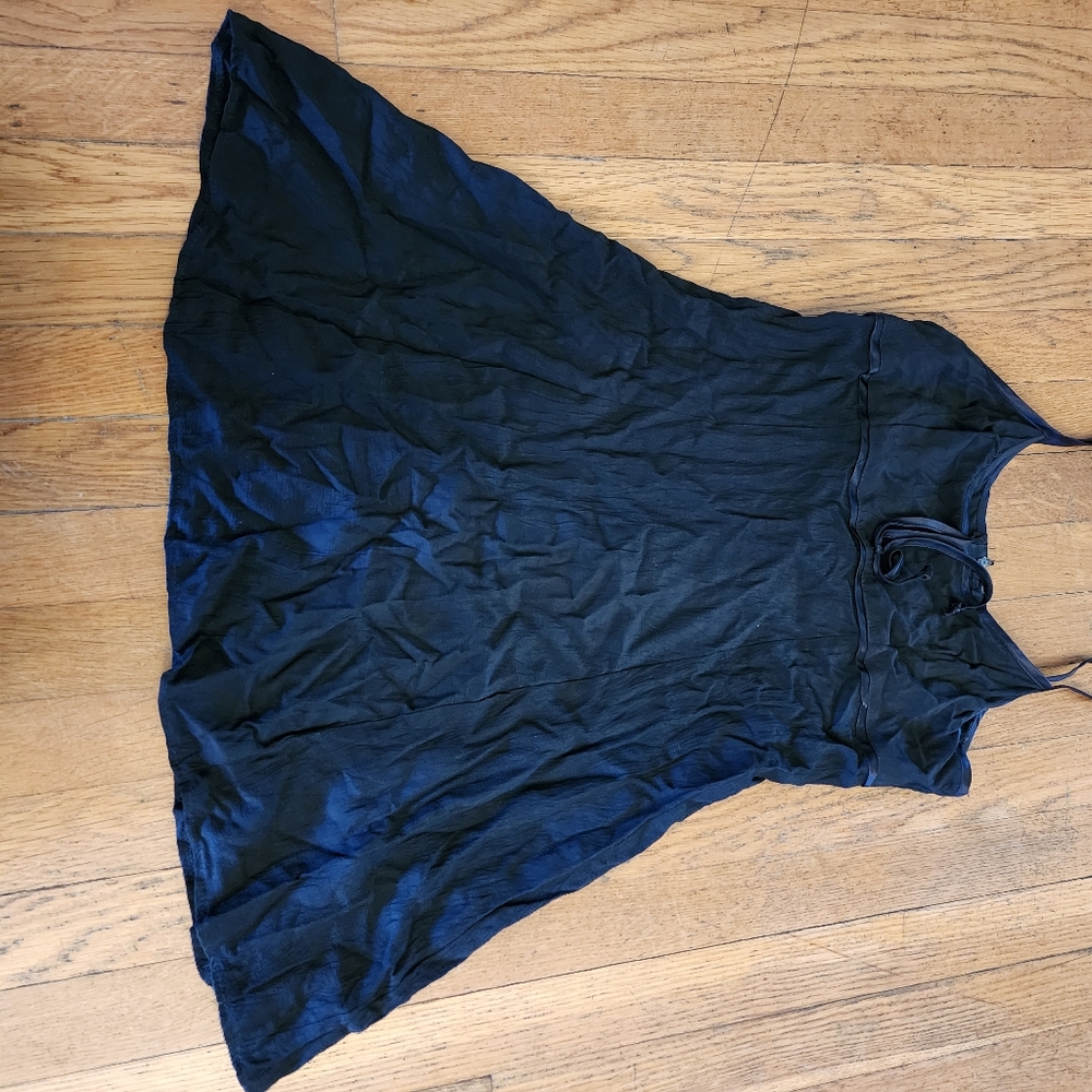 Black summer dress.